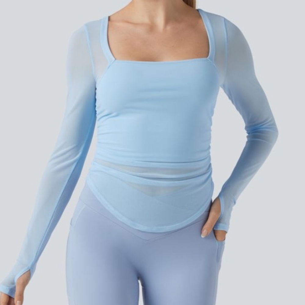 Halara Square Neck Long Sleeve